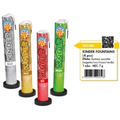 Picture of FONTANA KINDER FOUNTAINS 4pz BORGONOVO