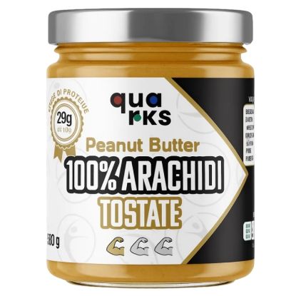 Picture of BURRO DI ARACHIDI QUARKS 6pz 300gr 100% ARACHIDI