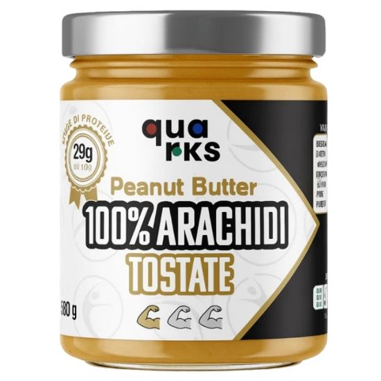 Picture of BURRO DI ARACHIDI QUARKS 6pz 300gr 100% ARACHIDI