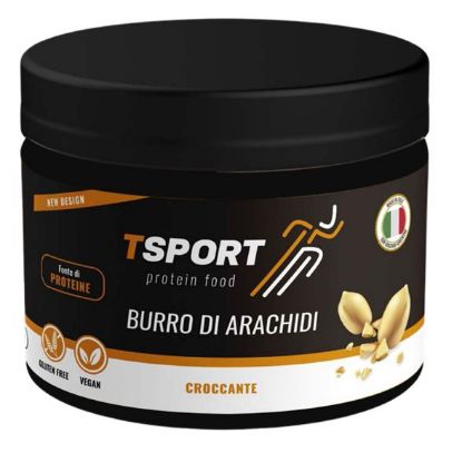 Immagine di BURRO DI ARACHIDI TSPORT CROCCANTE 6pz 550gr