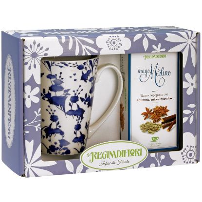 Picture of REGINADIFIORI SCATOLA REGALO MUG + TISANA MAGO MERLINO