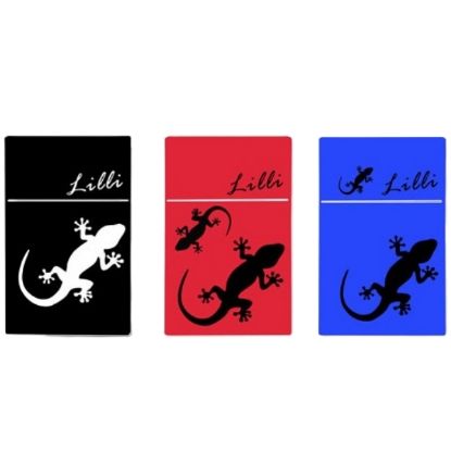 Immagine di PORTAPACCHETTO SIGARETTE SILICONE 12pz LILLI GEKO ASSORTITI