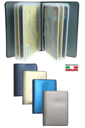 Immagine di PORTA CARDS MORBIDO 24pz 14T PLURICARD METAL ALPLAST