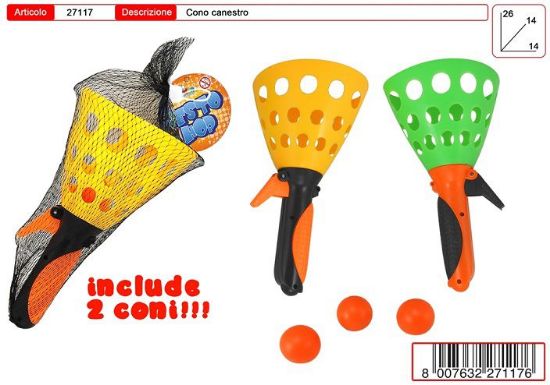 Immagine di GIOCHI COPPIA CONO CANESTRO