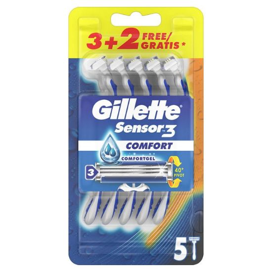 Immagine di RASOIO GILLETTE SENSOR 3 COMFORT 1x3pz+2