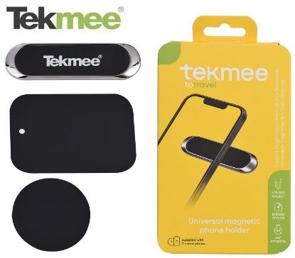 Immagine di SUPPORTO PER AUTO CELLULARE MAGNETICO 1pz UNIVERSALE TEKMEE - BLISTER