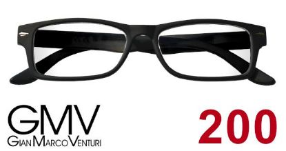Immagine di OCCHIALI GRAD. GMV VENEZIA (da 2.00) 1pz NERO
