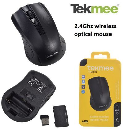 Immagine di MOUSE WIRELESS 2,4G 1pz BLISTER - TEKMEE