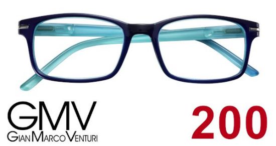 Immagine di OCCHIALI GRAD. GMV GENOVA (da 2.00) 1pz AZZURRO BLU