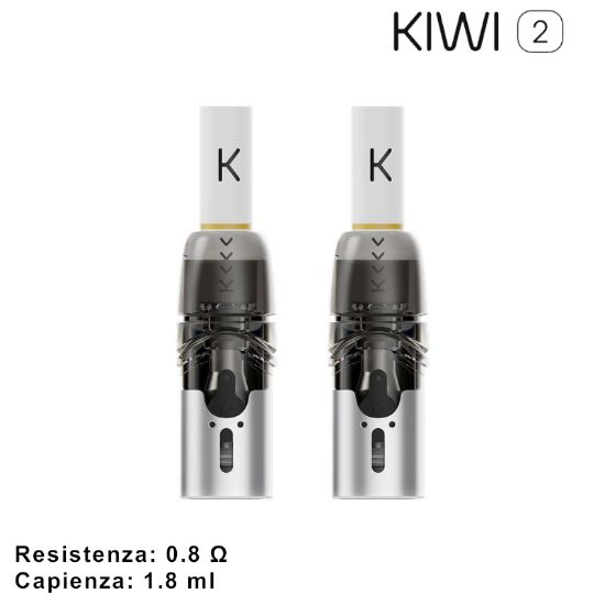 Picture of KIWI 2 MESH POD 2pz FOR KIWI 2 BLACK - KIWI VAPOR (pvp.9,90)