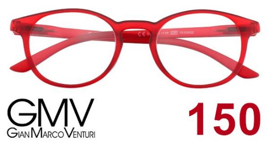 Immagine di OCCHIALI GRAD. GMV BOLOGNA (da 1.50) 1pz ROSSO