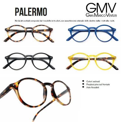 Immagine di OCCHIALI GRAD. GMV PALERMO (da 1.00 a 3.50) 24pz