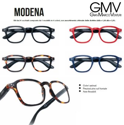 Immagine di OCCHIALI GRAD. GMV MODENA (da 1.00 a 3.50) 24pz