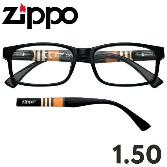 Picture of OCCHIALI GRAD. ZIPPO (da 1.50) 1pz - 31Z-B25-BLK150