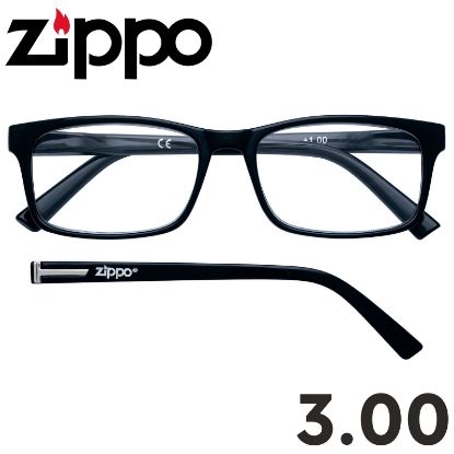 Picture of OCCHIALI GRAD. ZIPPO (da 3.00) 1pz - 31Z-B20-BLK300