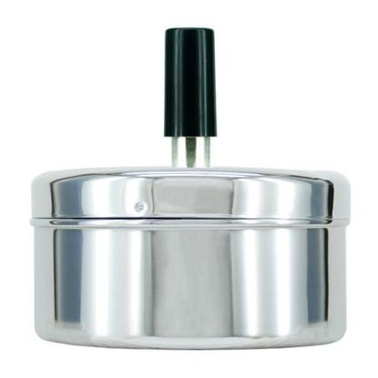 Picture of PORTACENERE DA TAVOLO SINGOLO -METAL CROMO D.11cm
