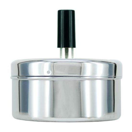 Picture of PORTACENERE DA TAVOLO SINGOLO -METAL CROMO D.11cm