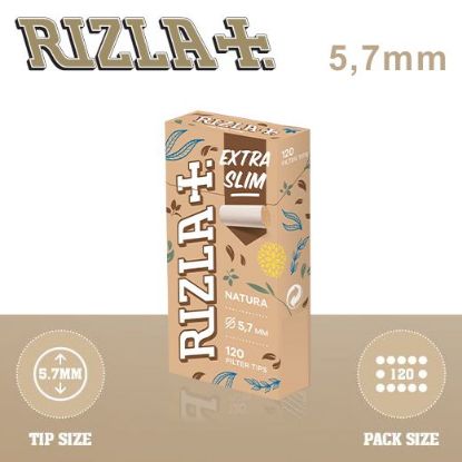 Immagine di FILTRI RIZLA ULTRA SLIM 5,7mm 20x120pz NATURA BIO (Acc. 8,64)-C00005007