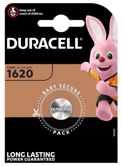 Immagine di PASTIGLIE DURACELL 1620 3v 1x 1pz LITIO