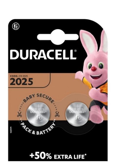 Immagine di PASTIGLIE DURACELL 2025 3v 2x 1pz LITIO