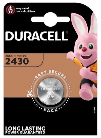 Immagine di PASTIGLIE DURACELL 2430 3v 1x 1pz LITIO