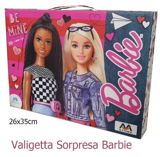 Immagine di BUSTA VALIGETTA SORPRESA BARBIE 1pz