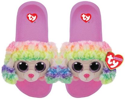 Immagine di PELUCHES BEANIE 1pz CIABATTE RAINBOW LARGE mis.35-37