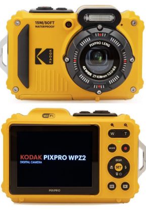 Immagine di MACCHINA FOTOGRAFICA KODAK WPZ2 WATERPROOF IMPERMEABILE 16mpx CAMERA YELLOW