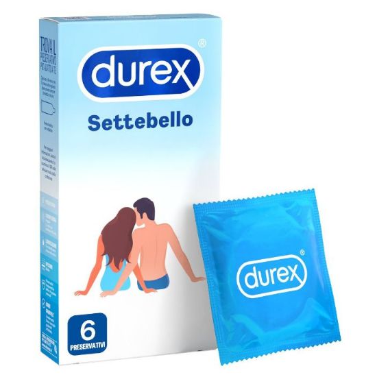 Immagine di PRESERVATIVI DUREX SETTEBELLO NORMALE 1x 6pz PER DISTRIBUTORE