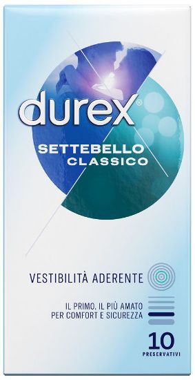 Immagine di PRESERVATIVI DUREX SETTEBELLO CLASSIC 10pz - FORMATO FARMACIA