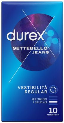 Immagine di PRESERVATIVI DUREX SETTEBELLO JEANS 10pz - FORMATO FARMACIA