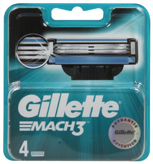 Picture of LAME GILLETTE MACH3 1x4pz - 110280