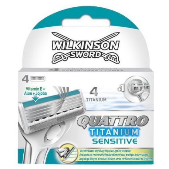 Immagine di LAME WILKINSON QUATTRO 4 RICAMBI 1x4pz