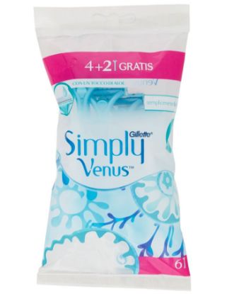 Immagine di RASOIO GILLETTE VENUS2 R&G SIMPLY 1x04+2