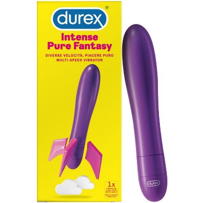Immagine di VIBRATORE DUREX PURE FANTASY 16cm 1pz + CUSTODIA