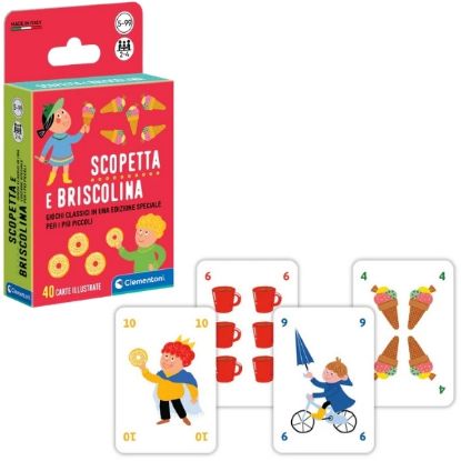 Immagine di GIOCHI SCOPETTA E BRISCOLINA 1pz CLEMENTONI