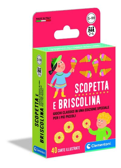 Immagine di GIOCHI SCOPETTA E BRISCOLINA 1pz CLEMENTONI