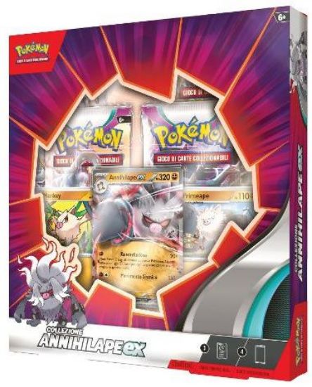 Picture of CARTE DA GIOCO POKEMON COLLEZIONE ANNIHILAPE EX (24,90)