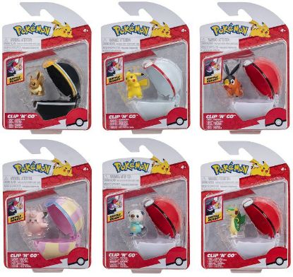 Immagine di GIOCHI POKEMON CLIP N GO 6pz - ASSORTIMENTO N.3