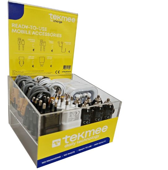 Immagine di EXPO TEKMEE ACCESSORI CELLULARE 63pz ASSORTITI