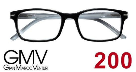 Immagine di OCCHIALI GRAD. GMV GENOVA (da 2.00) 1pz GRIGIO NERO