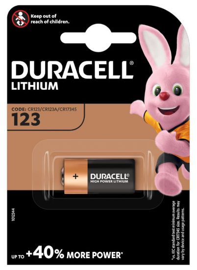 Immagine di BATTERIE DURACELL LITHIUM 123 3v 1x 1pz M3 ULTRA LITHIUM