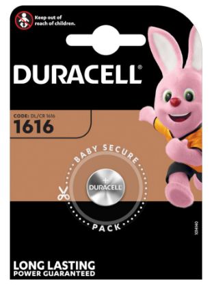 Immagine di PASTIGLIE DURACELL 1616 3v 1x 1pz LITIO