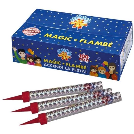 Picture of FONTANA DA INTERNO MAGIC FLAMBE' 12cm 100pz BORGONOVO