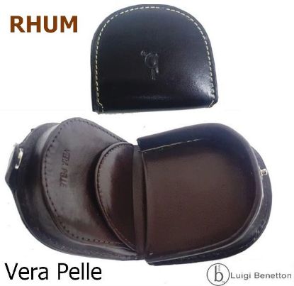 Immagine di PORTAMONETE TACCO IN PELLE 1pz MARRONE - 3701