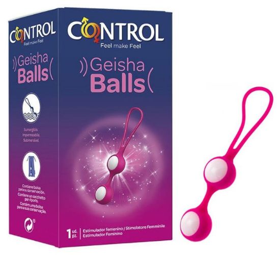 Immagine di VIBRATORE STIMOLATORE CONTROL GEISHA BALLS 1pz