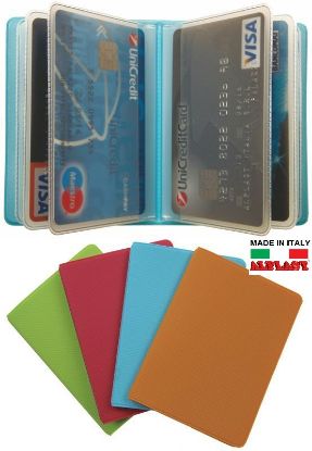 Immagine di PORTA CARDS MORBIDO 24pz 14T PLURICARD SMILE ALPLAST