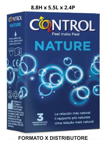 Immagine di PRESERVATIVI CONTROL NATURE BOX 3pz NORMALE - DISTRIBUTORE