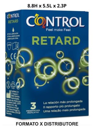 Picture of PRESERVATIVI CONTROL RITARDANTE BOX 3pz - DISTRIBUTORE