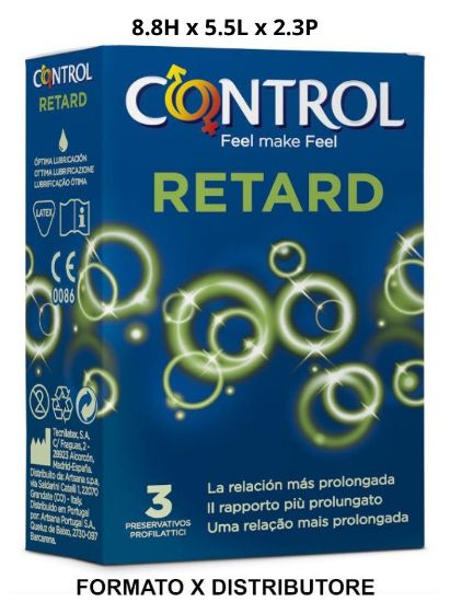 Picture of PRESERVATIVI CONTROL RITARDANTE BOX 3pz - DISTRIBUTORE